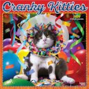 Avanti Cranky Kitties 2026 Square Flap Foil Calendar