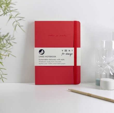 A5 Make a Mark - Red Notebook