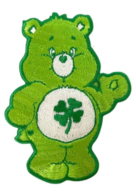 Classic Good Luck Bear Sew On Patch