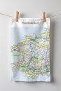 OS Map Tea-towel - Pembrokeshire Coast National Park