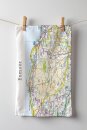 OS Map Tea-towel - Exmoor National Park