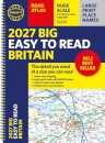 2027 Philip's Big Easy to Read Road Atlas of Britain (A3 Spiral)