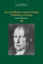 Georg Wilhelm Friedrich Hegel: Heidelberg Writings