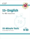 11+ GL 10-Minute Tests: English - Ages 9-10 (with Online Edition)