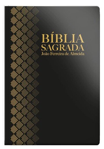 Bíblia RC letra normal semi luxo preta