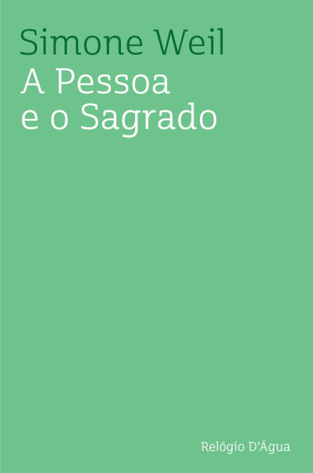 A Pessoa e o Sagrado