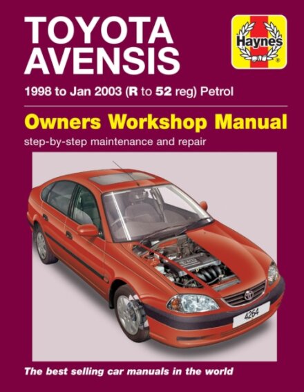 Toyota Avensis Petrol (98 - Jan 03) Haynes Repair Manual