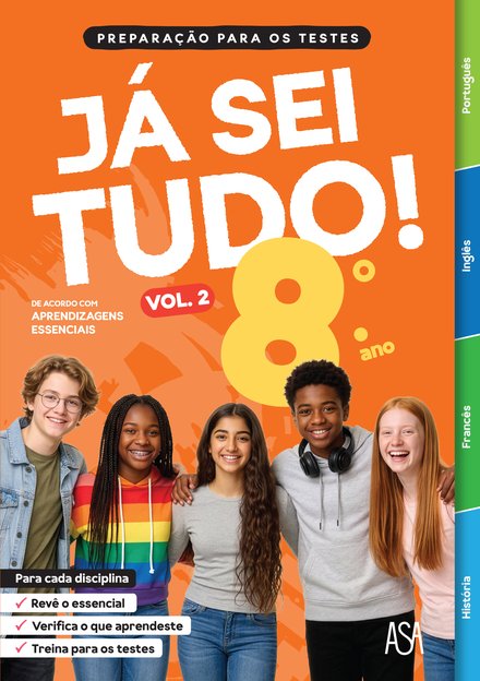 Já Sei Tudo! 8.º Ano – Volume 2