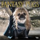 Fantasy Pugs 2026 Square Flap Foil Calendar