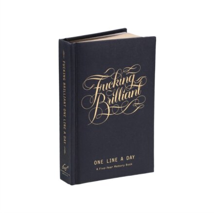 Fucking Brilliant One Line a Day