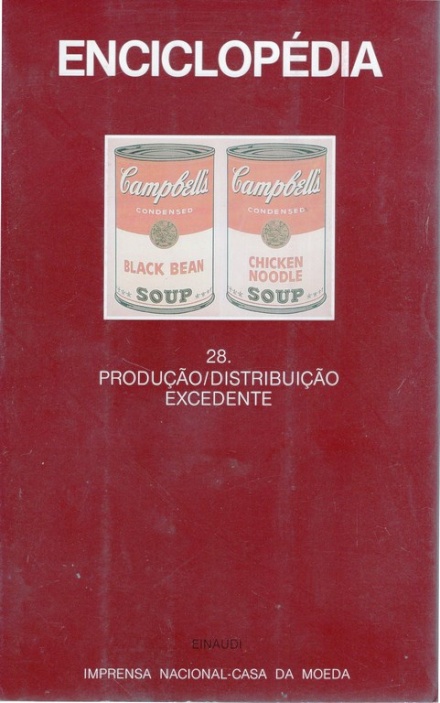Enciclopédia Einaudi 28. Produção/Distribuição Excedente