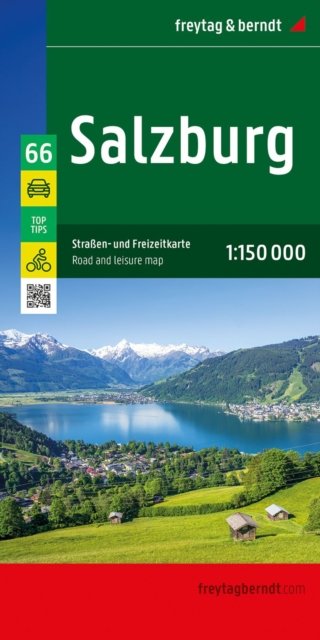 Salzburg, Road & Leisure map 1:150.000, Top 10 Tips
