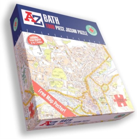 A-Z Map of Bath