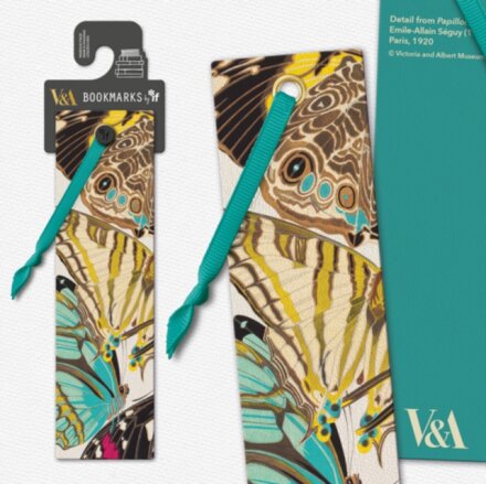 V&A Bookmark - Papillons