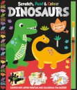 Scratch, Paint & Colour Dinosaurs