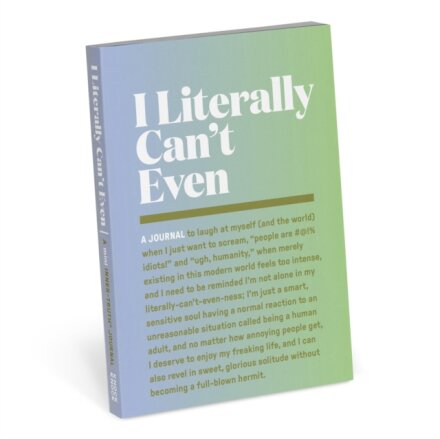 Knock Knock Literally Can’t Even Mini Inner Truth Journal (Pastel Version)