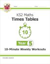 KS2 Year 5 Maths Times Tables 10-Minute Weekly Workouts