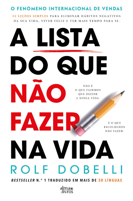 A Lista Do Que Não Fazer Na Vida