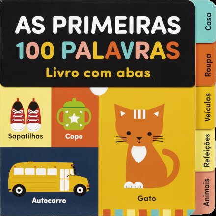 As primeiras 100 palavras - Livro com abas