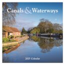 Canals & Waterways Square Wall Calendar 2025