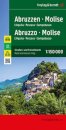 Abruzzo - Molise, Street and Activity Map 1:150.000, freytag