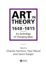 Art in Theory 1648-1815