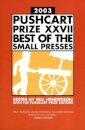 The Pushcart Prize XXVII