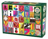 Cobble Hill Found Alphabet 1000 Piece Jigsaw Puzzle