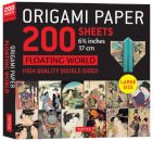 Origami Paper 200 sheets Floating World 6 3/4" (17 cm)