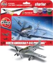Airfix STARTER SET - NORTH AMERICAN P-51D MUSTG Model Toy