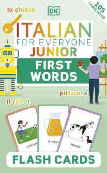Italian For Everyone Junior First Words Flash Card