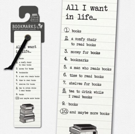 Literary Bookmarks - Life To Your Years