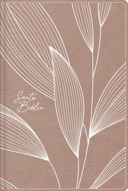 NBLA, Santa Biblia, Edicion versificada, Tamano bolsillo, Leathersoft, Con cierre, Oro Rosa, Palabras de Jesus en rojo, Comfort Print