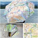OS Map Premium Umbrella - Snowdonia National Park
