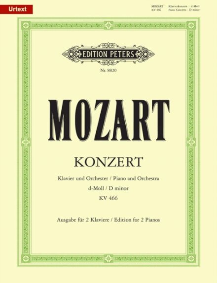 Piano Concerto No. 20 in D minor K466 (Edition for 2 Pianos)