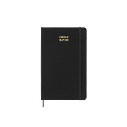 Moleskine Undated Weekly Large Hardcover Diary