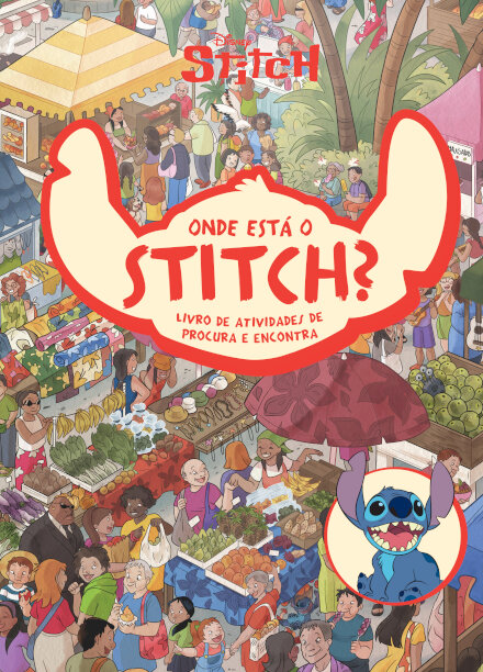 Onde O Está O Stitch? Livro De Atividades De Procura E Encontra