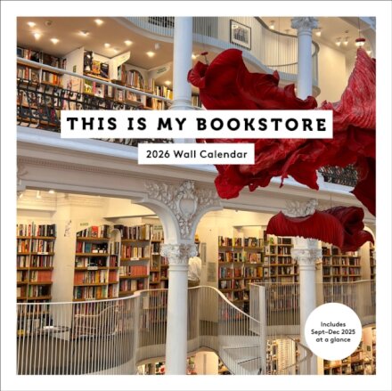 This Is My Bookstore 2026 Wall Calendar