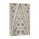2026 Vault of the Milan Cathedral (Duomo di Milano) Mini 12-month Verso Hardcover Flexi Dayplanner 2026 (Wrap Closure)