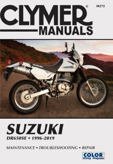 Clymer Manual Suzuki DR650ES 1996-2019