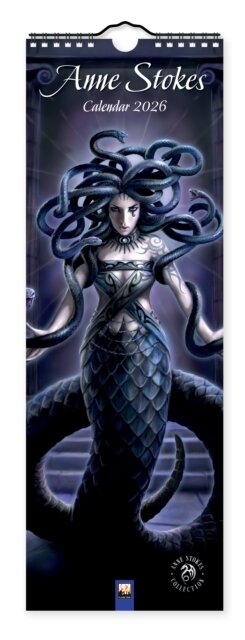 Anne Stokes Slim Calendar 2026 (Art Calendar)