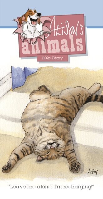 Alisons Animals Slim Diary 2026