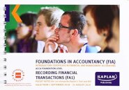 FA1 - RECORDING FINANCIAL TRANSACTION - POCKET NOTES