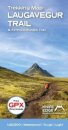 Trekking Map: Iceland's Laugavegur Trail (& Fimmvorduhals Trail)