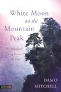 White Moon on the Mountain Peak