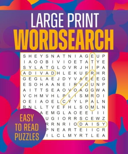 Large Print Wordsearch