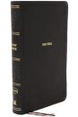 NKJV, End-of-Verse Reference Bible, Personal Size Large Print, Leathersoft, Black, Red Letter, Comfort Print