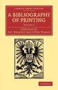 A Bibliography of Printing