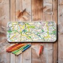 OS Map Metal Pencil Tin - Peak District National Park