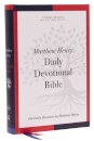 NKJV, Matthew Henry Daily Devotional Bible, Hardcover, Red Letter, Thumb Indexed, Comfort Print